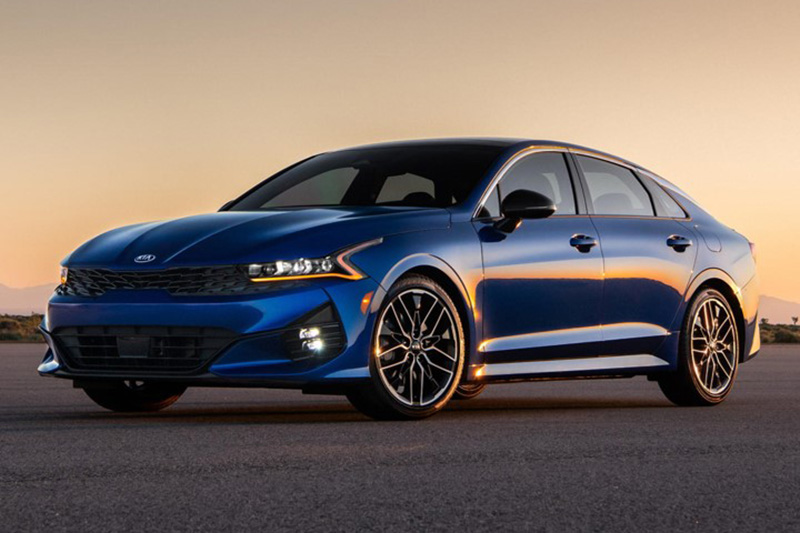 起亚2021款k5 gt/gt-line官图发布 外观更富动感 动力提升