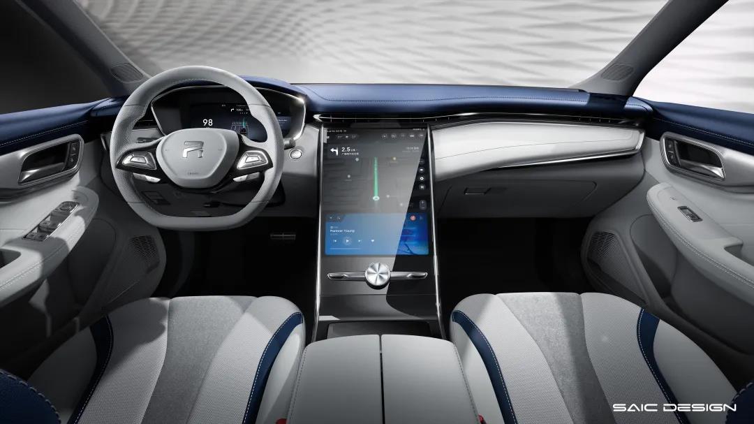 4英寸中控屏 上汽r汽车marvel-r内饰官图曝光