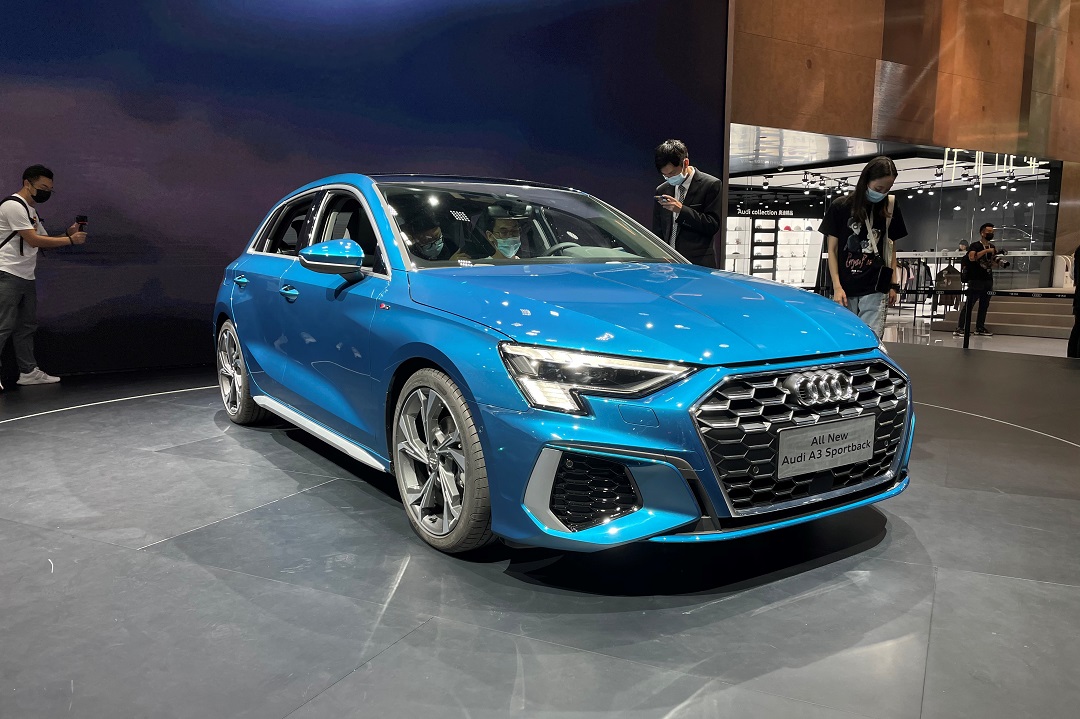 2020广州车展丨高颜值钢炮 全新奥迪a3 sportback首发