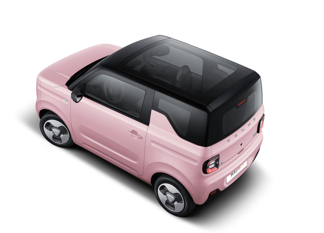 微型电动车黑马 吉利熊猫mini上市售3.